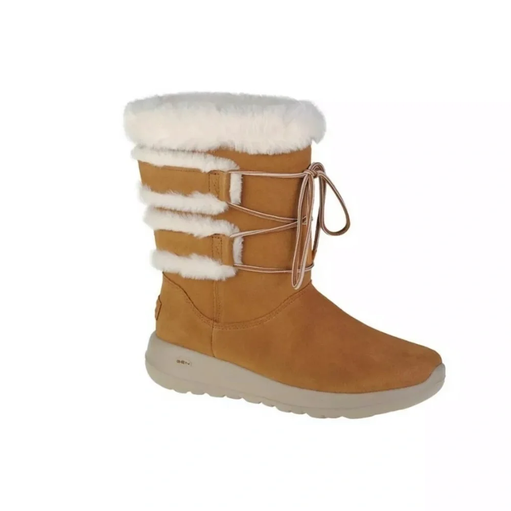 Skechers suede leather winter‎ boots NWT